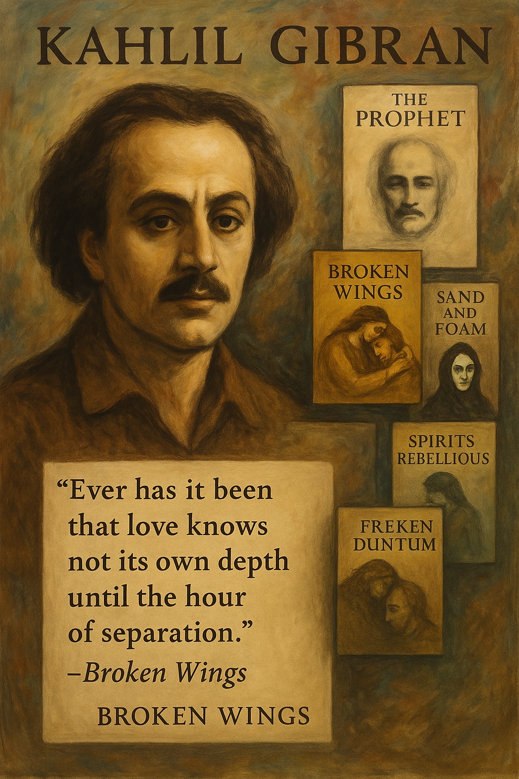 Kahlil Gibran dan Sayap-Sayapnya yang Patah