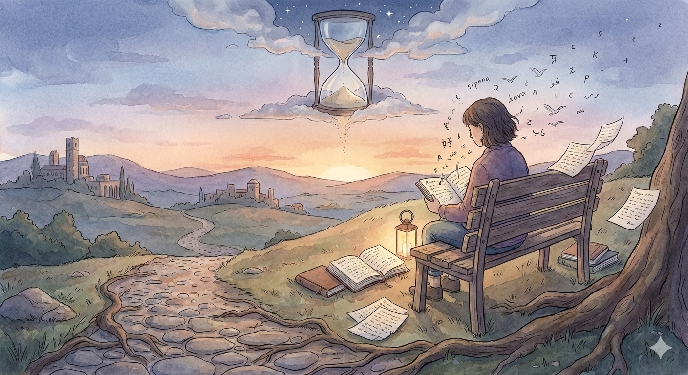 Di Antara Kata dan Waktu