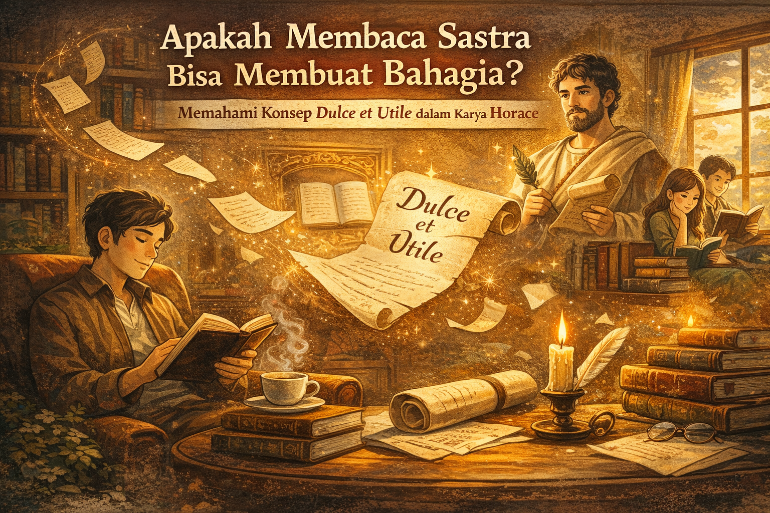 Mengapa Membaca Sastra Bisa Membuat Bahagia?