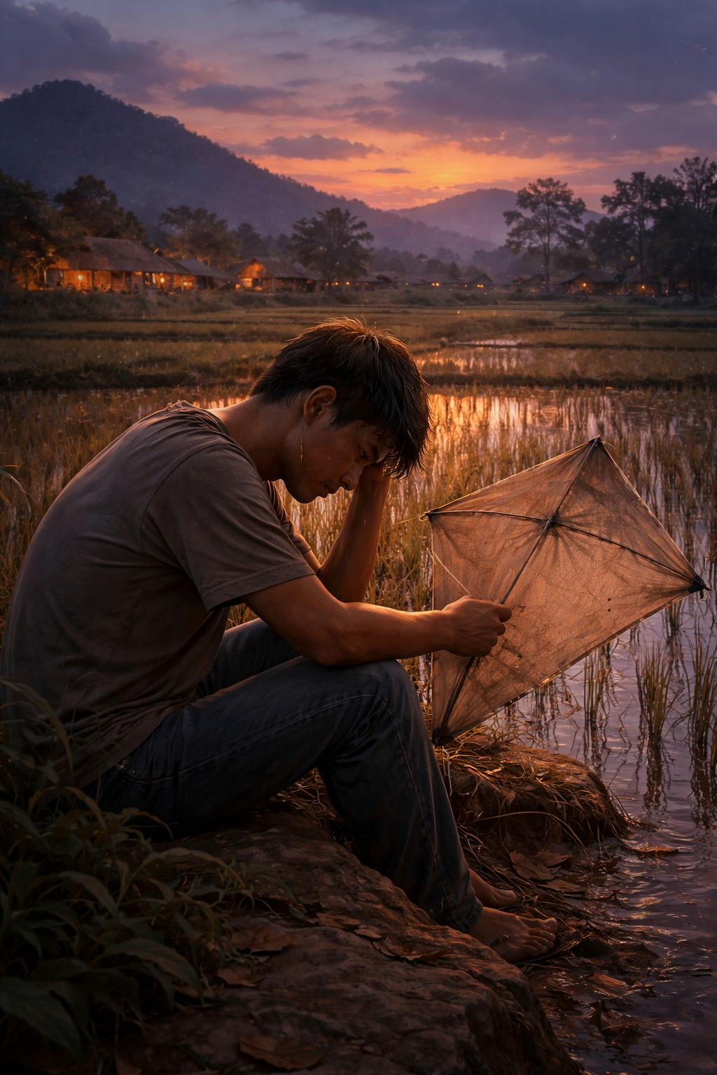 Petang di Tepi Senja