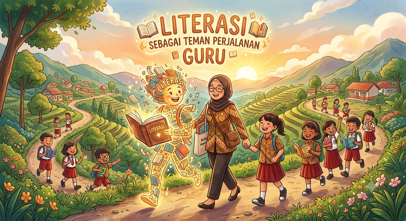 Literasi sebagai Teman Perjalanan Guru