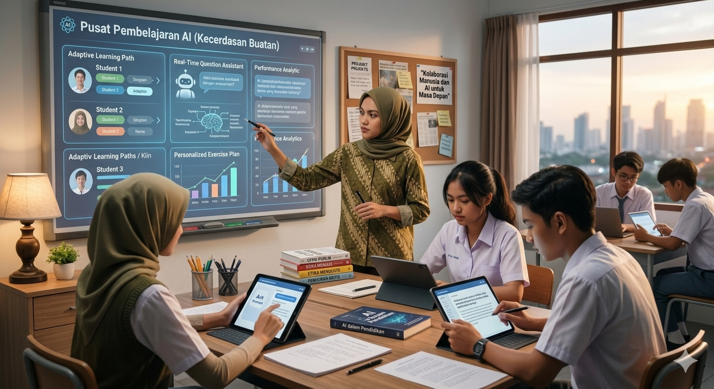 Dilema Guru Modern: Bersaing atau Berkolaborasi dengan Kecerdasan Buatan