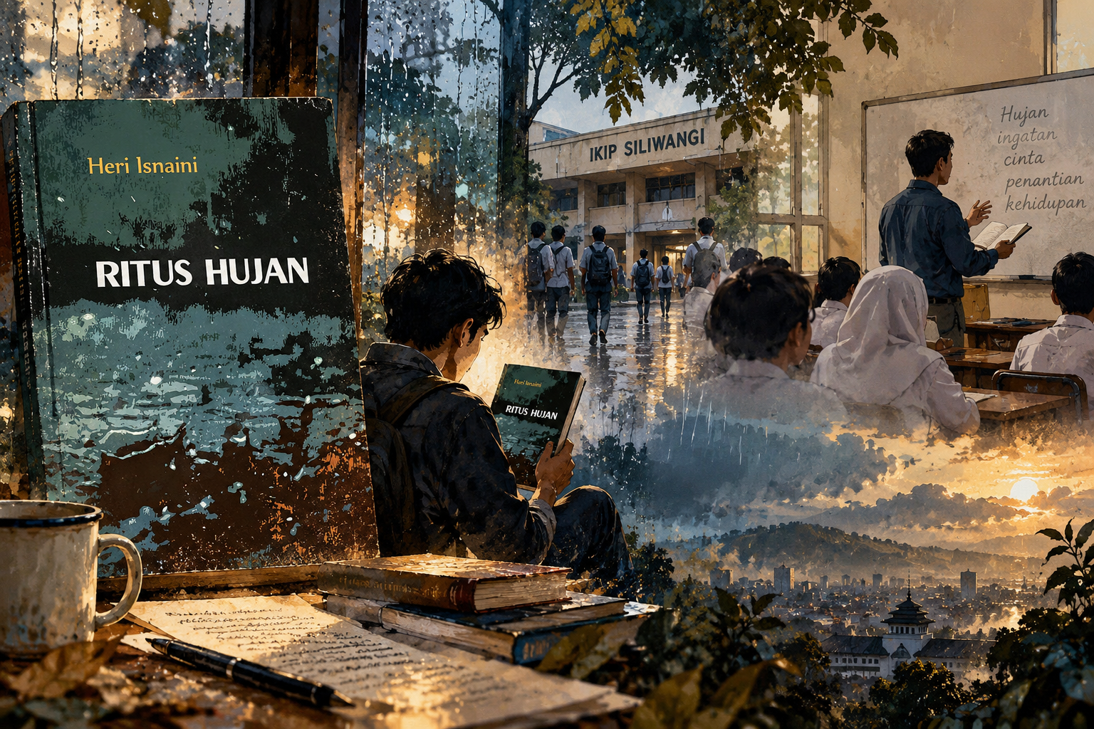 Dari Bangku Kuliah ke Ruang Kelas: Membaca Kembali Ritus Hujan Heri Isnaini